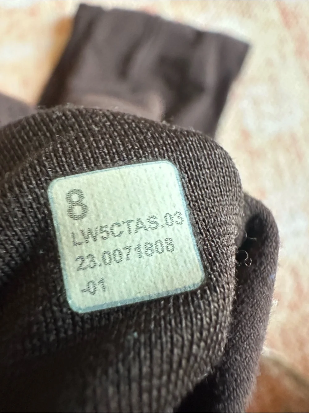 Lululemon align pant 25” leggings espresso brown W5CTAS fair condition size 8